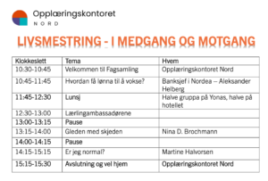 Program for Fagsamling for lærlinger 2025