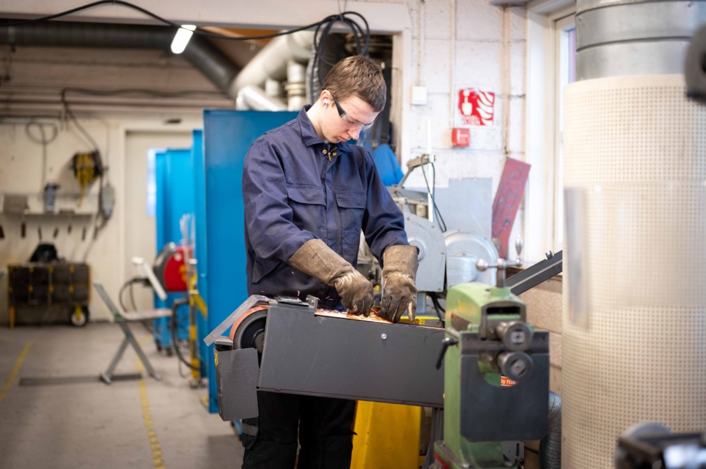 VG2 industriteknologi, industrimekaniker