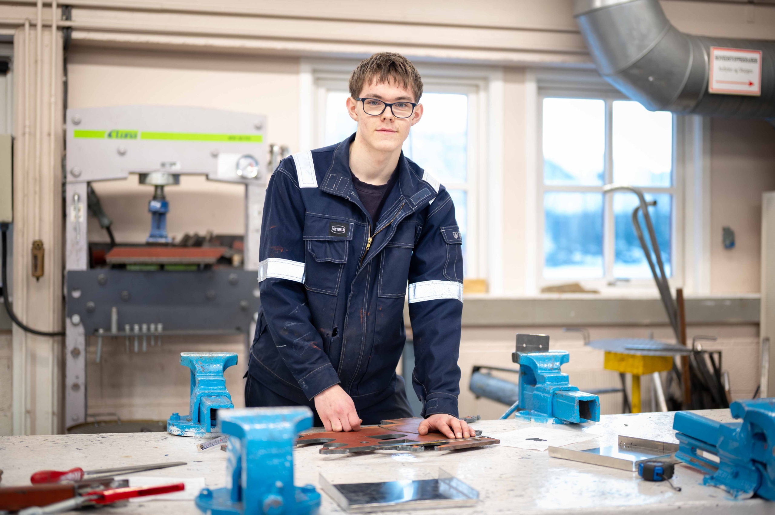 Industrimekaniker Vetle Steen