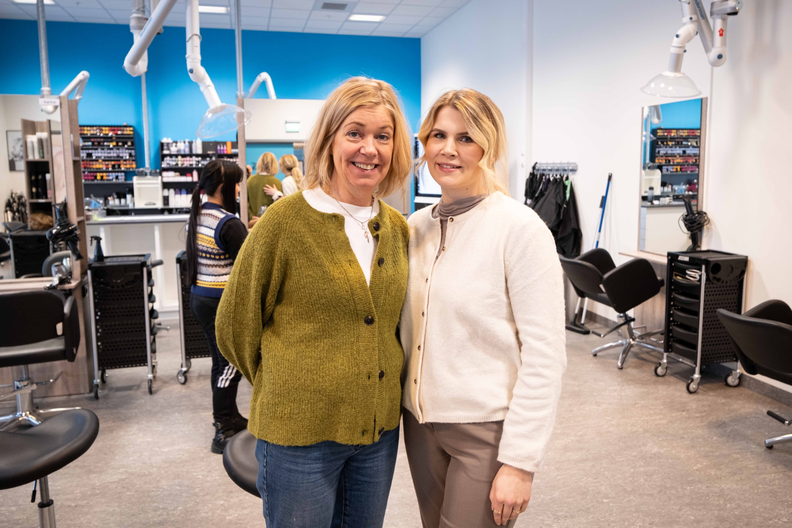 Elisabeth Berg Angell og Frida Aas Strifeldt