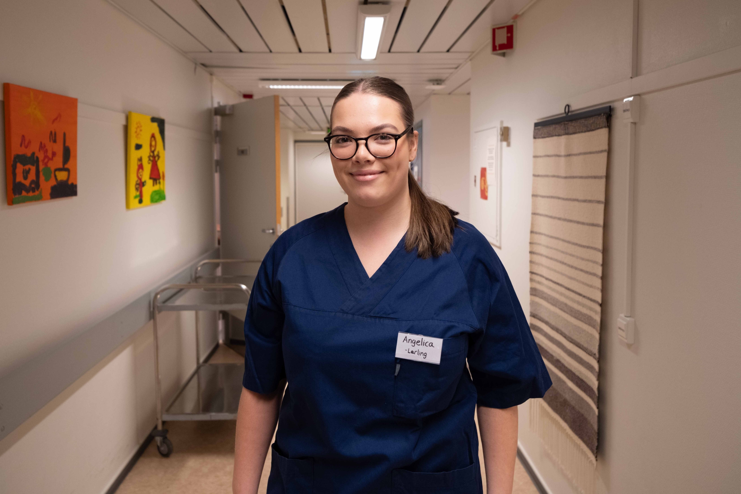 Helsefagarbeider Angelica Øvereng-Davidsen