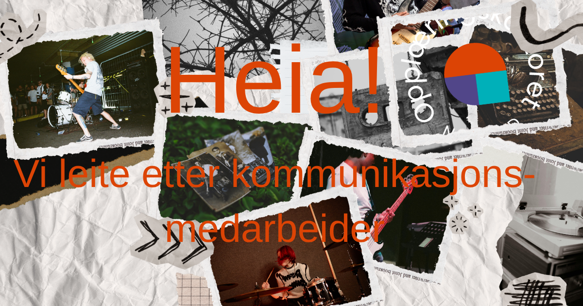 Heia! Vi leite etter kommunikasjons-medarbeider